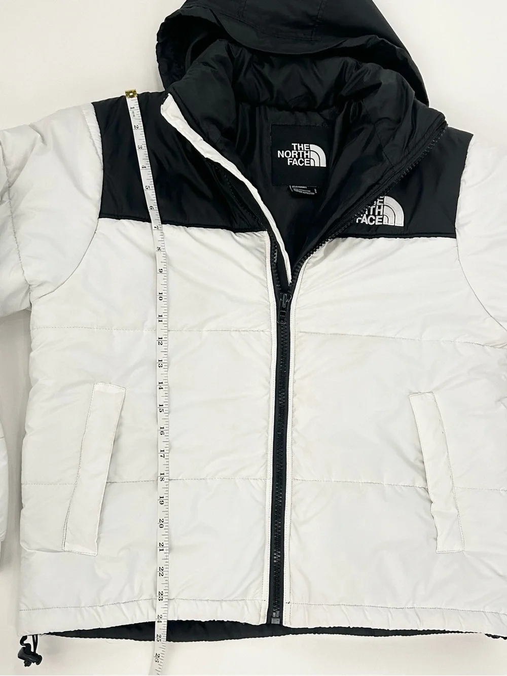 The North Face Nuptse 2 700 Down Puffer Jacket White Black Men’s S 2016